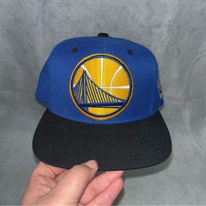 NBA basketball golden state warriors flat billed hat